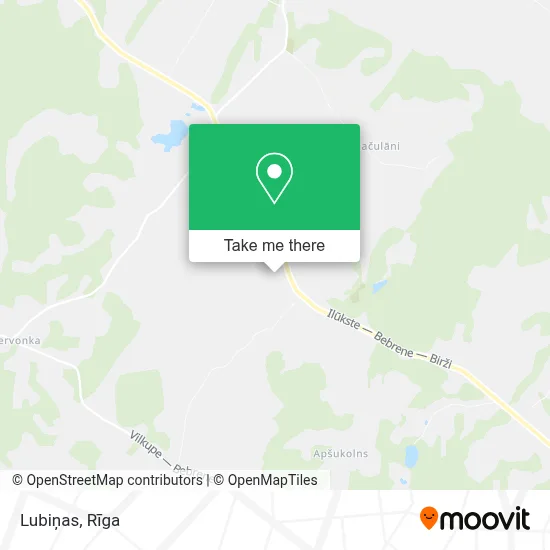Lubiņas map