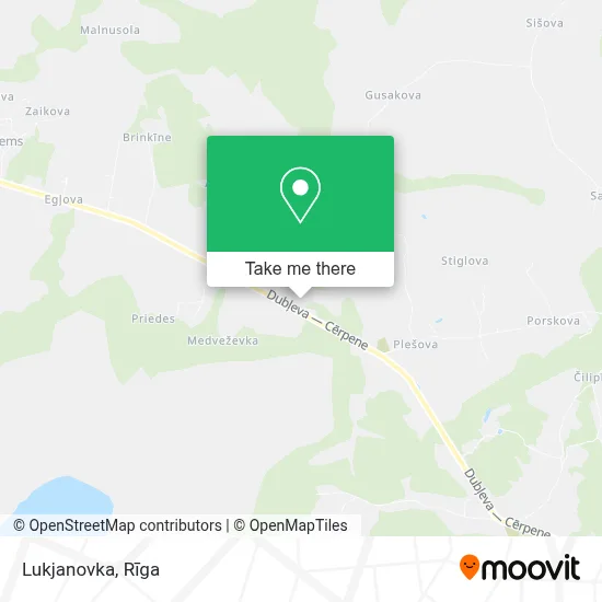 Lukjanovka map