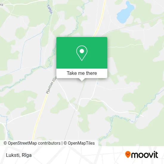 Luksti map