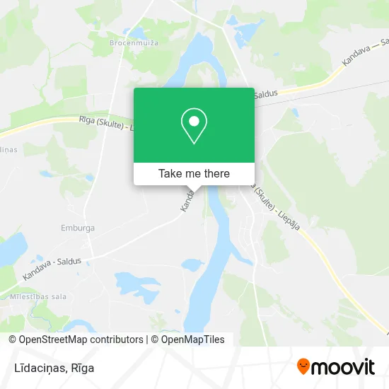 Līdaciņas map