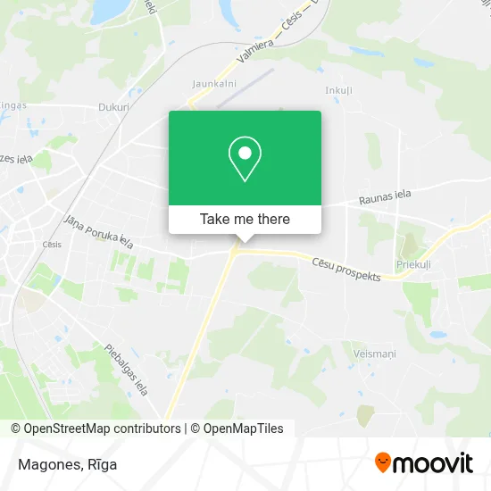 Magones map