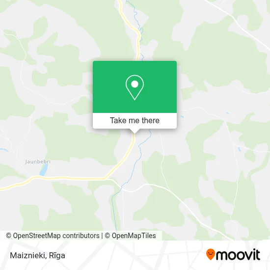 Maiznieki map