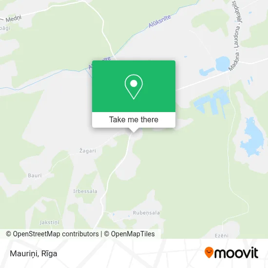 Mauriņi map