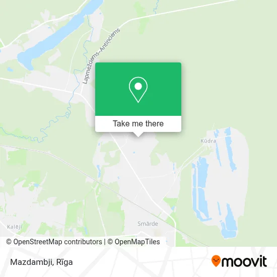 Mazdambji map