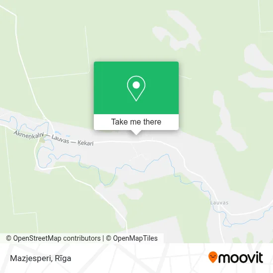Mazjesperi map