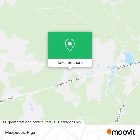 Mazpūces map