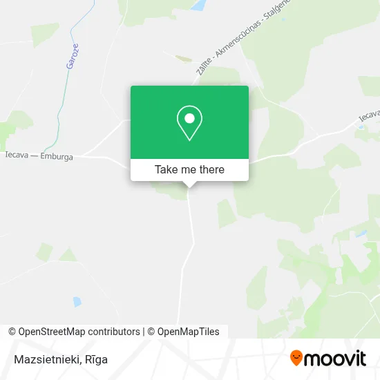 Mazsietnieki map