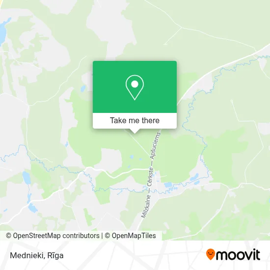 Mednieki map