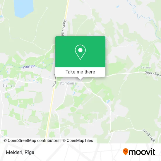 Melderi map