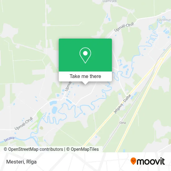 Mesteri map