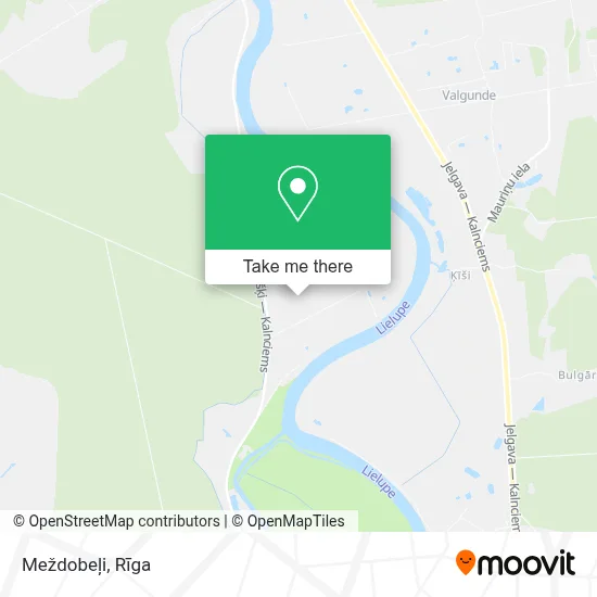 Meždobeļi map