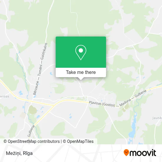 Mežiņi map