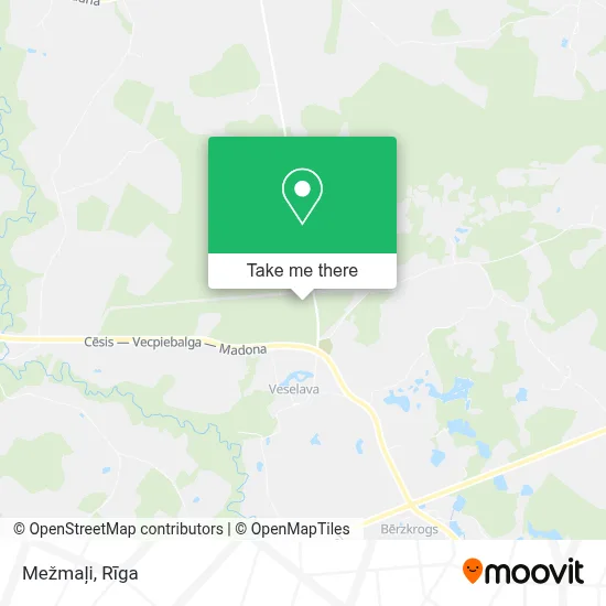 Mežmaļi map