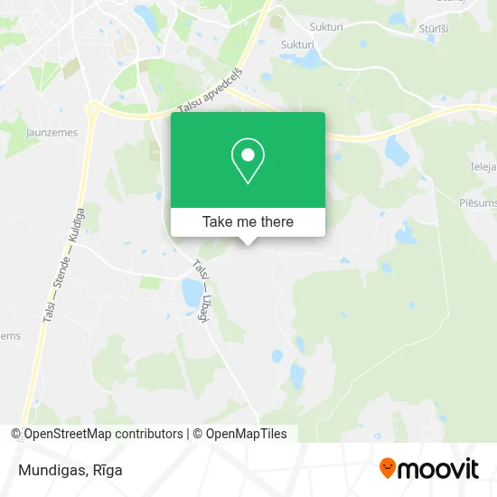 Mundigas map