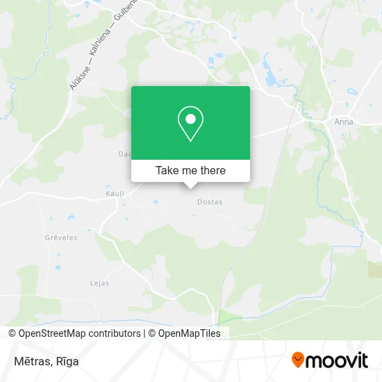 Mētras map