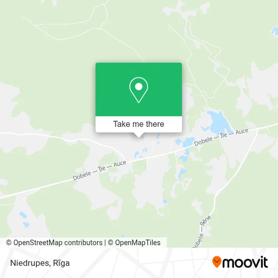 Niedrupes map