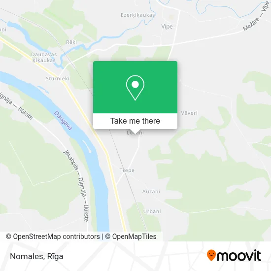 Nomales map