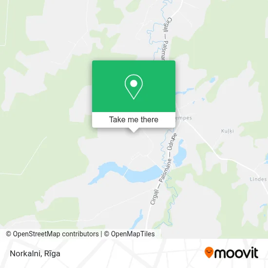 Norkalni map