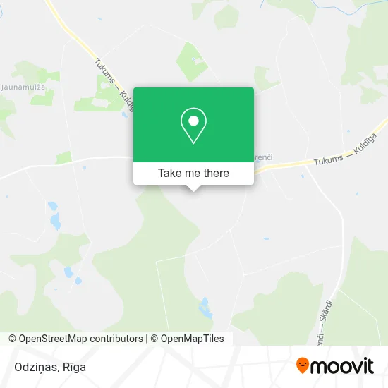 Odziņas map