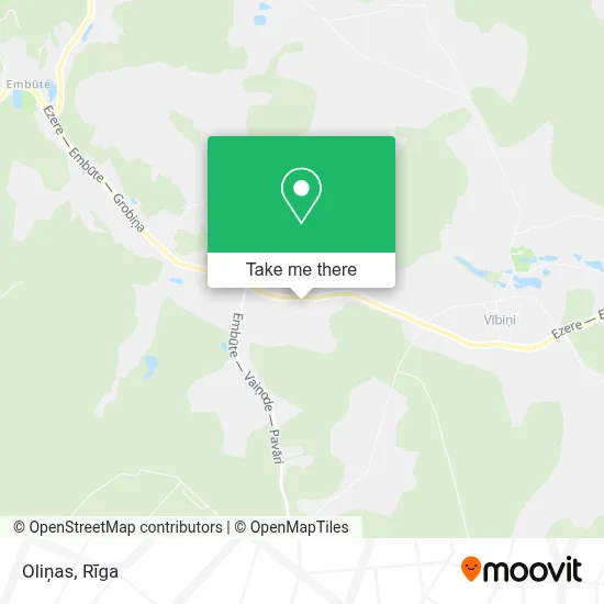 Oliņas map