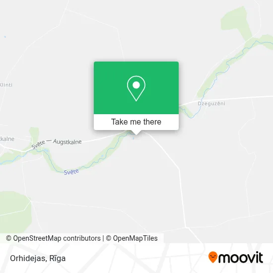 Orhidejas map