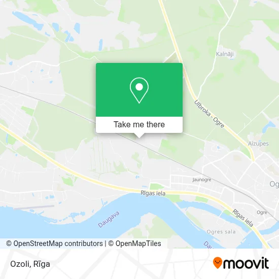 Ozoli map