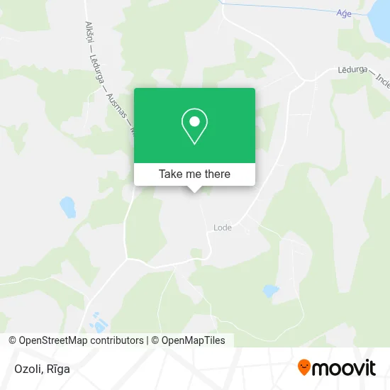 Ozoli map
