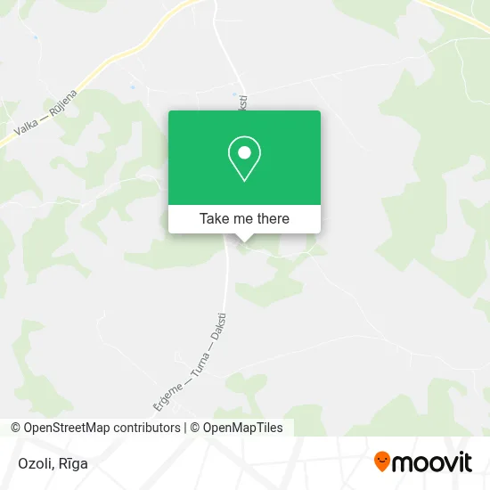 Ozoli map