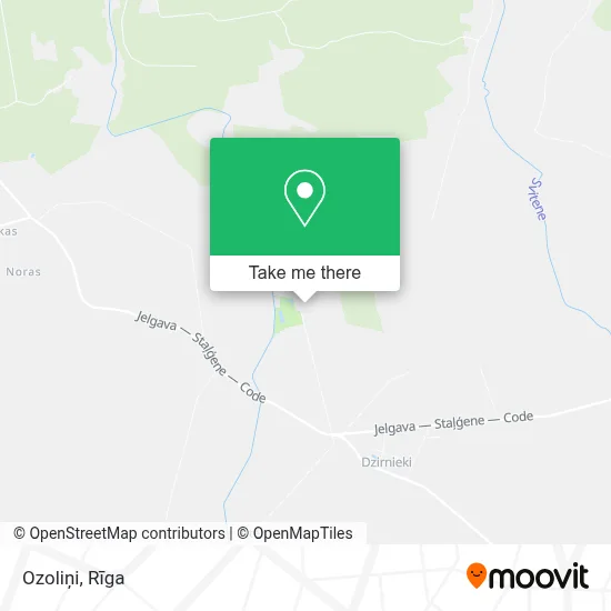 Ozoliņi map