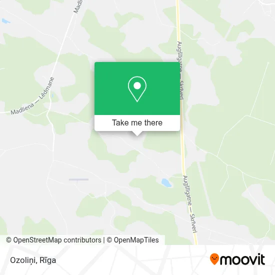 Ozoliņi map