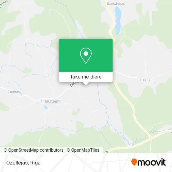 Ozollejas map