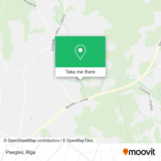 Paegles map