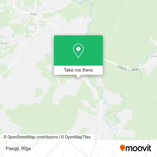 Paegļi map