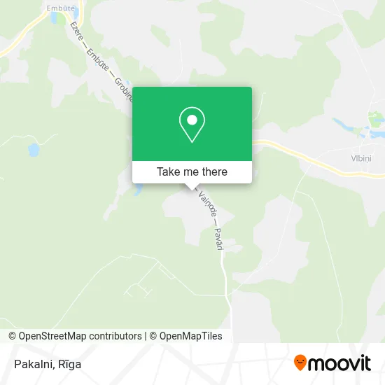 Pakalni map