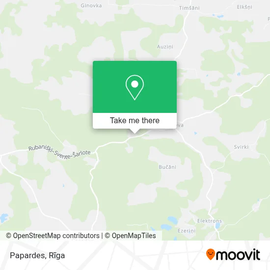 Papardes map