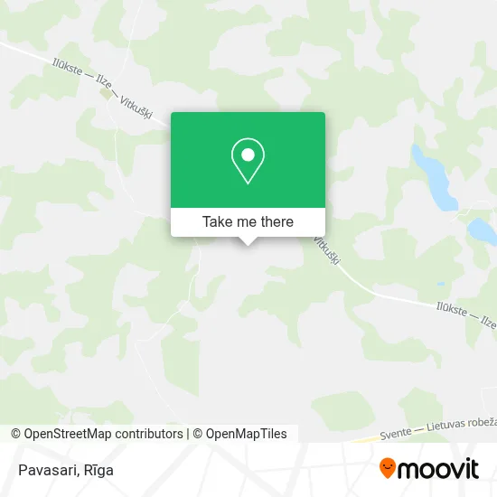 Pavasari map