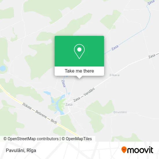 Pavulāni map