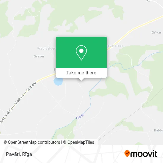 Pavāri map
