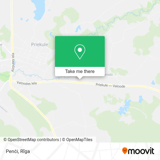 Penči map