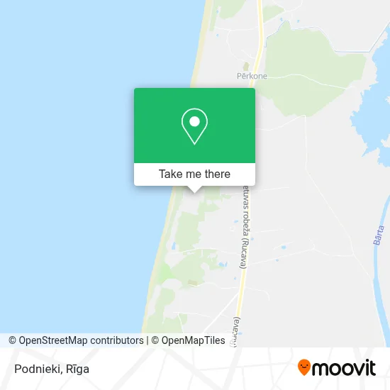 Podnieki map
