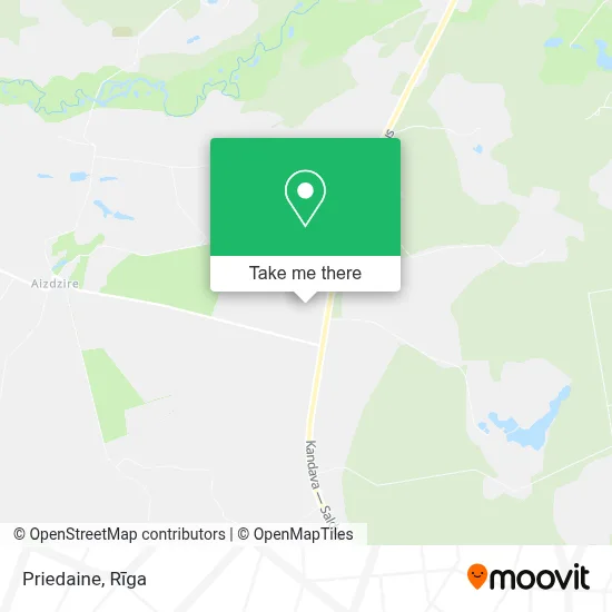 Priedaine map