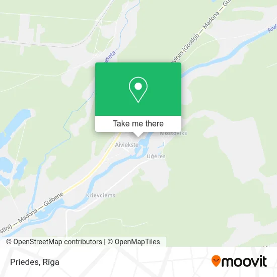 Priedes map
