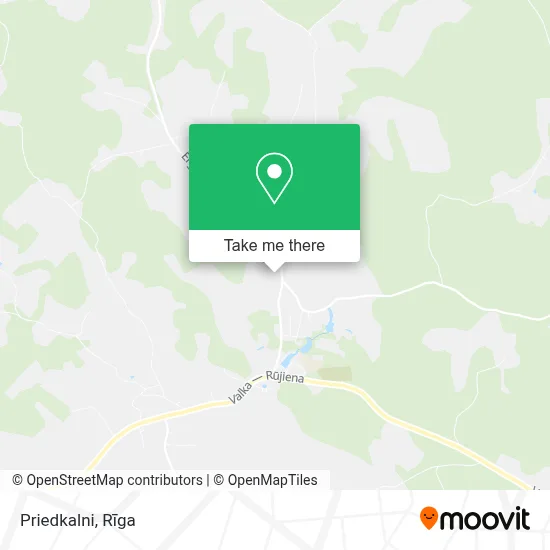 Priedkalni map