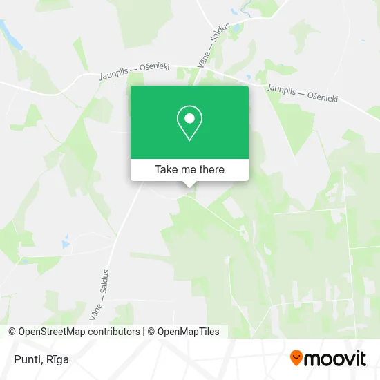 Punti map