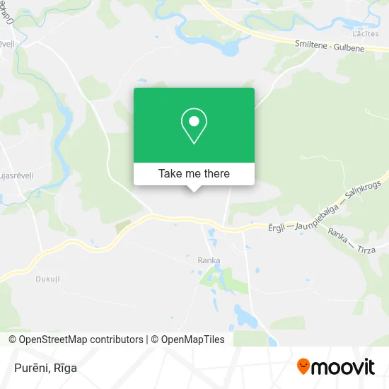 Purēni map