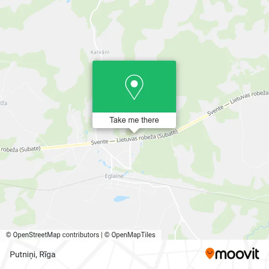 Putniņi map
