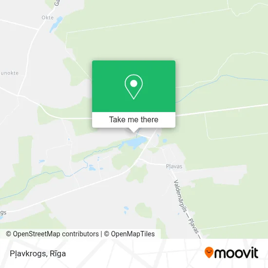 Pļavkrogs map
