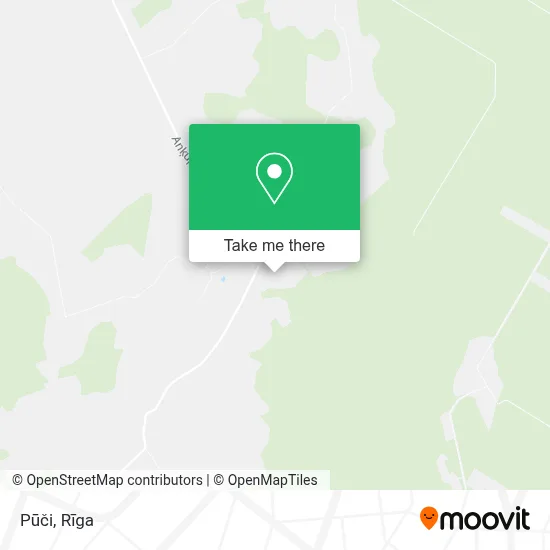Pūči map
