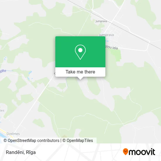 Randēni map