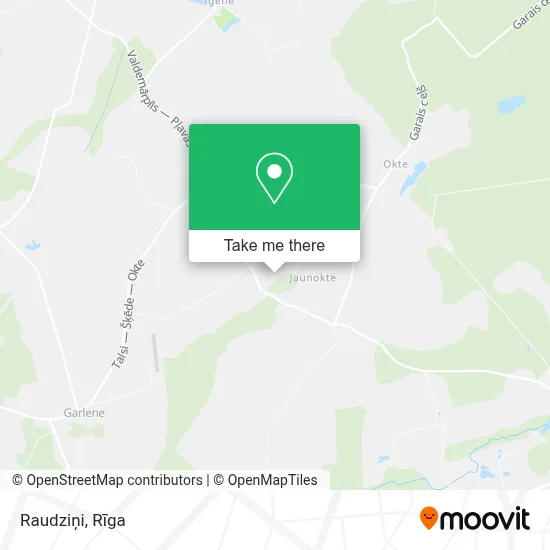 Raudziņi map